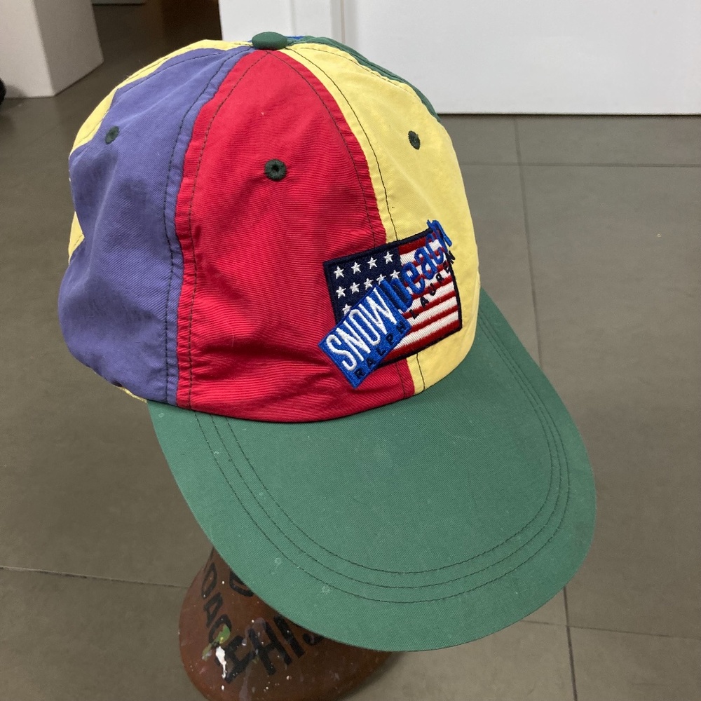 Ralph Lauren Snow Beach Cold Wave Color Block Hat